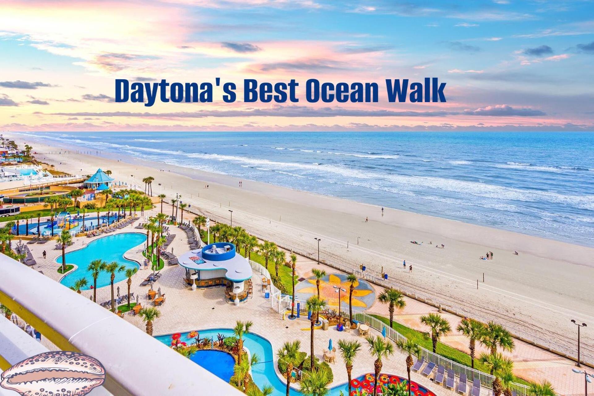 Vacation In Comfort And Luxury - 1 Bedroom Direct Oceanfront - Wyndham Ocean Walk Resort 1007 Daytona Beach Exteriör bild